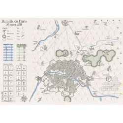 VaeVictis n°114 Edition jeu   La bataille de Paris 1814