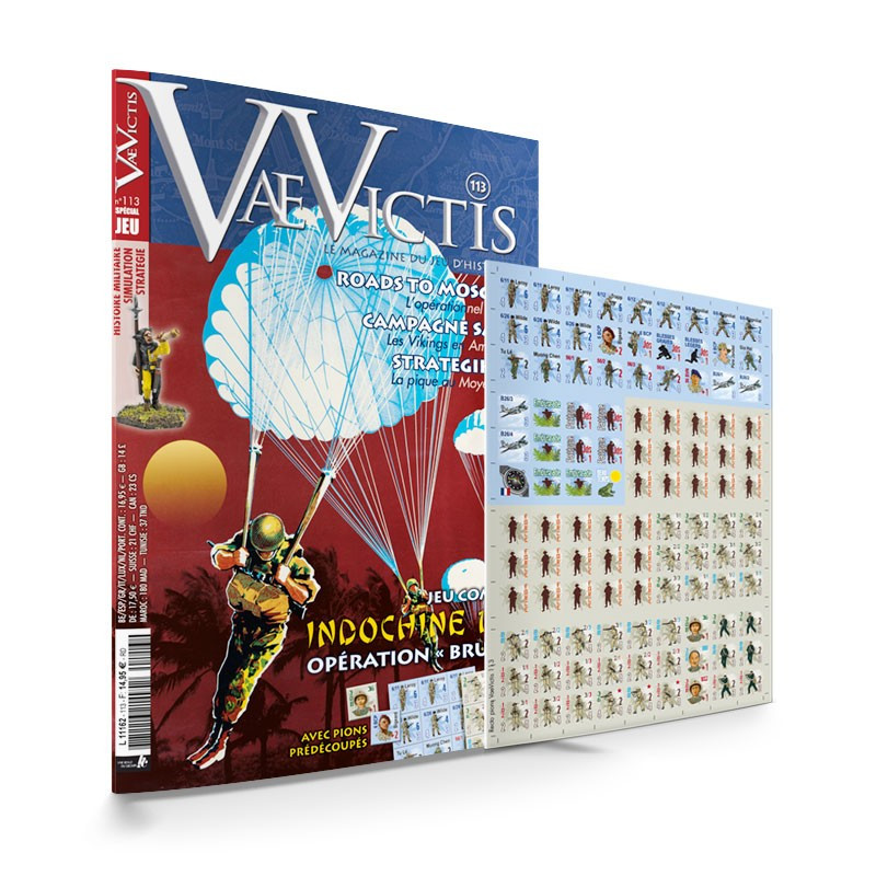 VaeVictis n°113 Edition JEU Indochine 1952 VaeVictis n°113 Edition JEU Indochine 1952