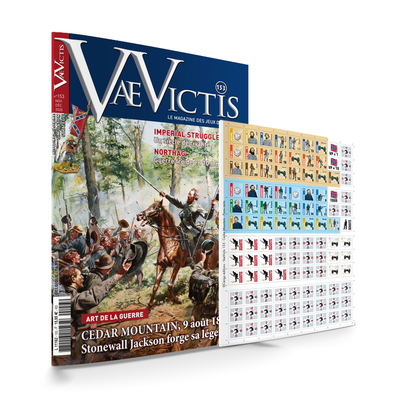 VaeVictis 153 : Cedar Mountain 1862 Vaevictis-153-edition-jeu