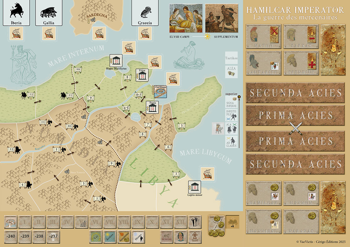 Map Hamilcar